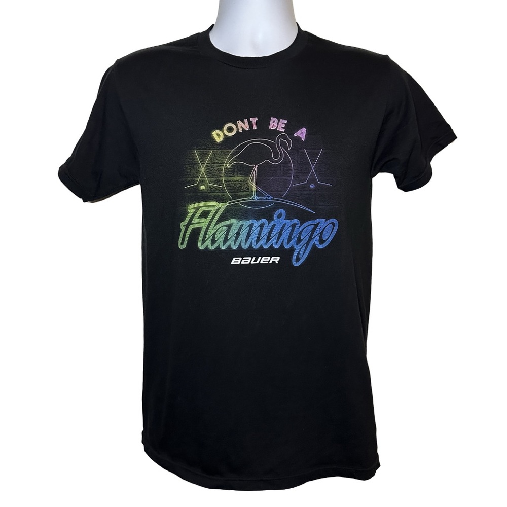 Bauer Black Flamingo Graphic Tee
